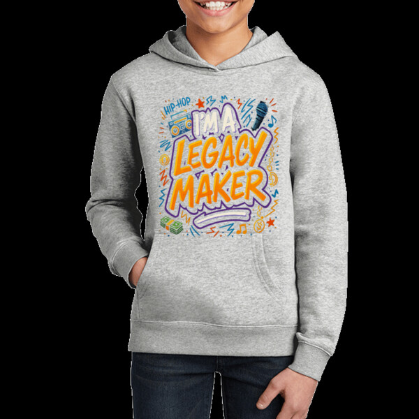 LEGACY MAKER - Youth Everyday Fleece Hoodie Thumbnail
